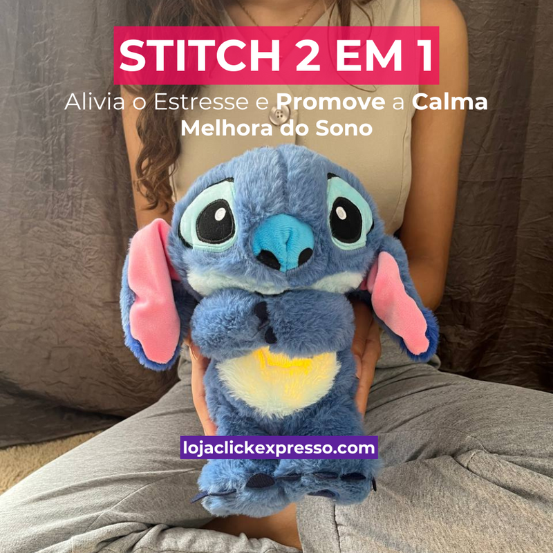 Stitch Pelúcia que Respira