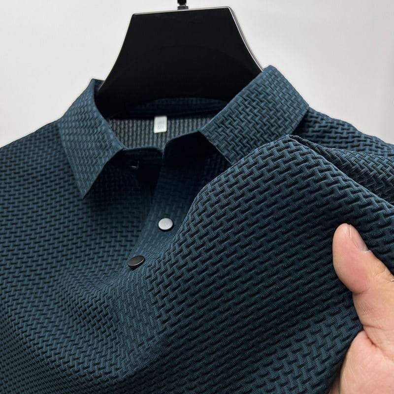 Camisa Polo Masculina - Edição Techwear